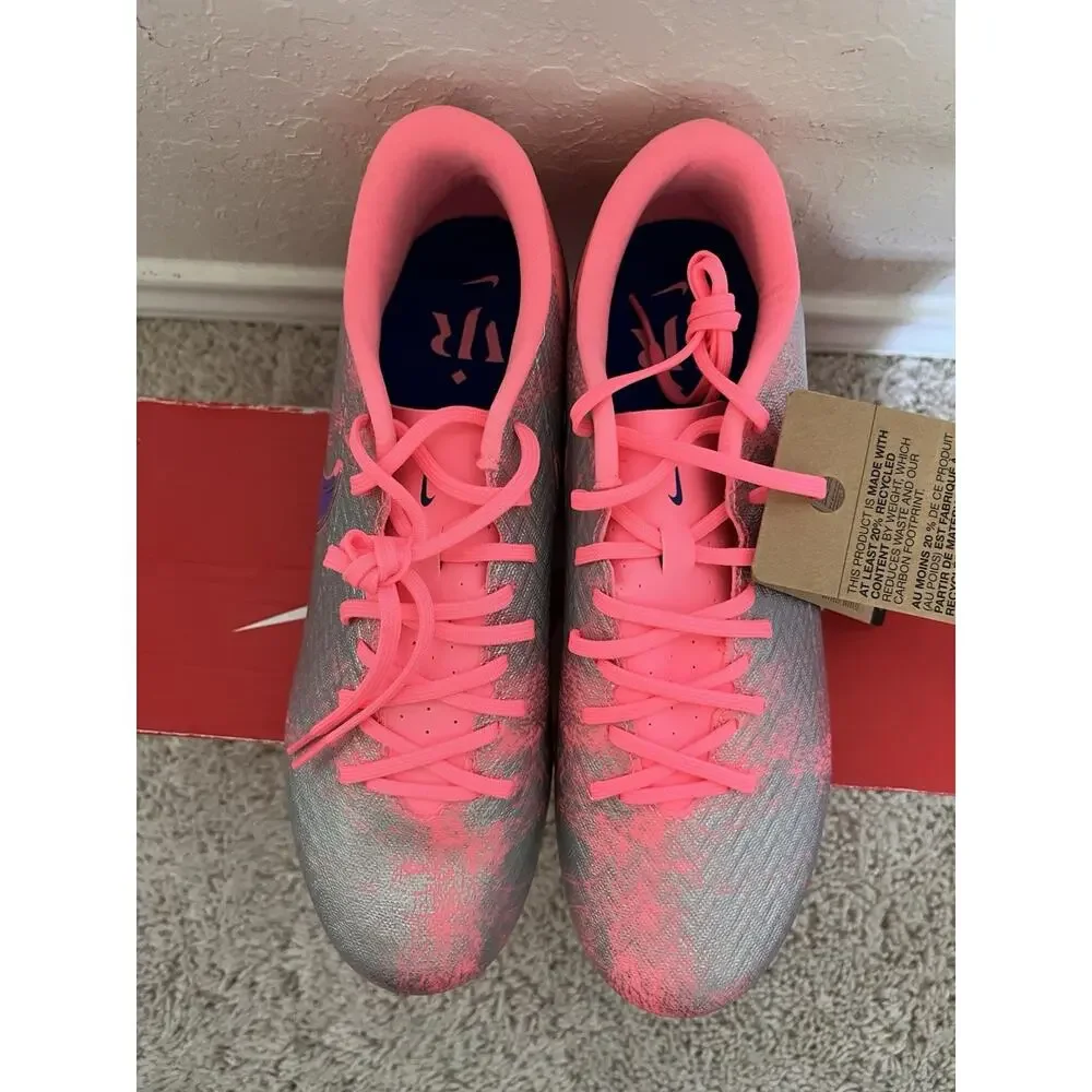 Nike Mecurial Vapor 16 VJR FG MG Cleat Pink Soccer IM3645-640 Men Size 8 New